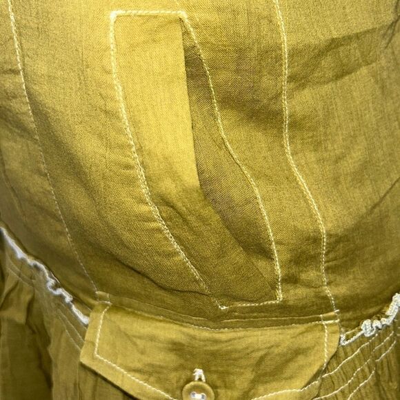 Raga/Chaudry Green Cotton Midi Dress(Size Small) - Picture 6 of 13